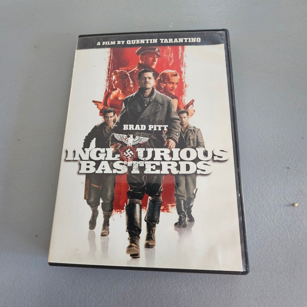 Inglourious Basterds DVD Quentin Tarantino Brad Pitt WWII Action Widescreen